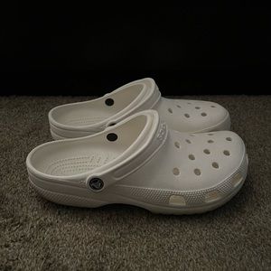 White Crocs